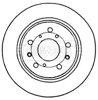 Handler.Part Brake disc BORG & BECK BBD4778 1