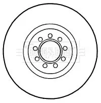 Handler.Part Brake disc BORG & BECK BBD4711 1