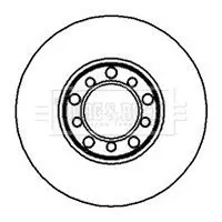 Handler.Part Brake disc BORG & BECK BBD4831 1