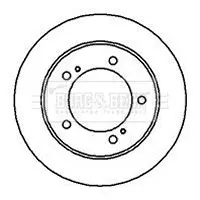 Handler.Part Brake disc BORG & BECK BBD4927 1