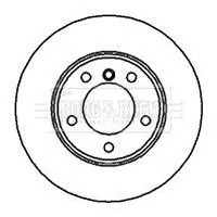 Handler.Part Brake disc BORG & BECK BBD4952 2