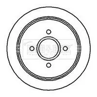 Handler.Part Brake disc BORG & BECK BBD4982 1