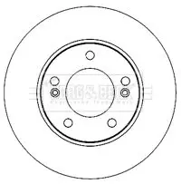 Handler.Part Brake disc BORG & BECK BBD5189 2