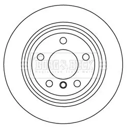 Handler.Part Brake disc BORG & BECK BBD5259 2