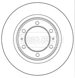 Handler.Part Brake disc BORG & BECK BBD5289 2