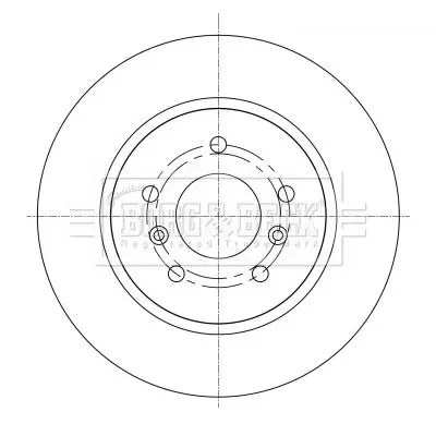 Handler.Part Brake disc BORG & BECK BBD5367 3