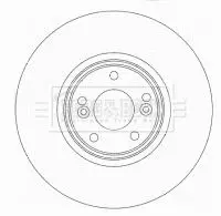 Handler.Part Brake disc BORG & BECK BBD5929S 1