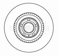 Handler.Part Brake disc BORG & BECK BBD5806S 1