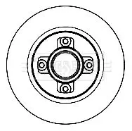 Handler.Part Brake disc BORG & BECK BBD5842S 2