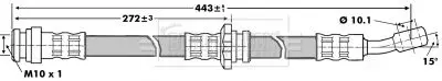 Handler.Part Brake hose BORG & BECK BBH6824 1