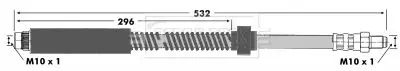 Handler.Part Brake hose BORG & BECK BBH6682 1