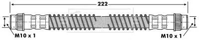 Handler.Part Brake hose BORG & BECK BBH6256 2