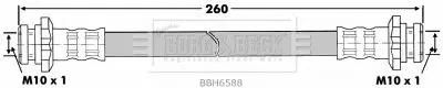 Handler.Part Brake hose BORG & BECK BBH6588 1