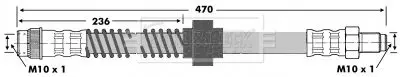 Handler.Part Brake hose BORG & BECK BBH6639 1