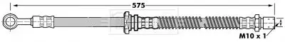 Handler.Part Brake hose BORG & BECK BBH7118 1