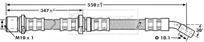 Handler.Part Brake hose BORG & BECK BBH7194 1