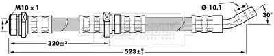 Handler.Part Brake hose BORG & BECK BBH7200 1