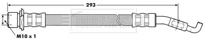 Handler.Part Brake hose BORG & BECK BBH7215 1