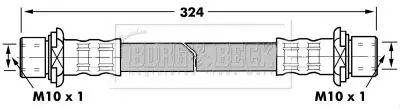 Handler.Part Brake hose BORG & BECK BBH7243 1