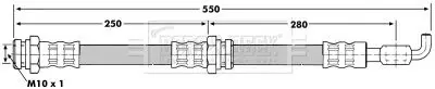 Handler.Part Brake hose BORG & BECK BBH7064 1