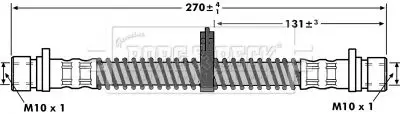 Handler.Part Brake hose BORG & BECK BBH7074 1