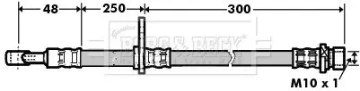 Handler.Part Brake hose BORG & BECK BBH7362 1