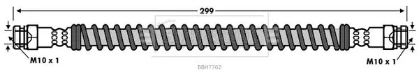 Handler.Part Brake hose BORG & BECK BBH7762 1