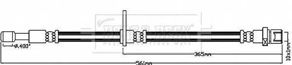 Handler.Part Brake hose BORG & BECK BBH8198 1