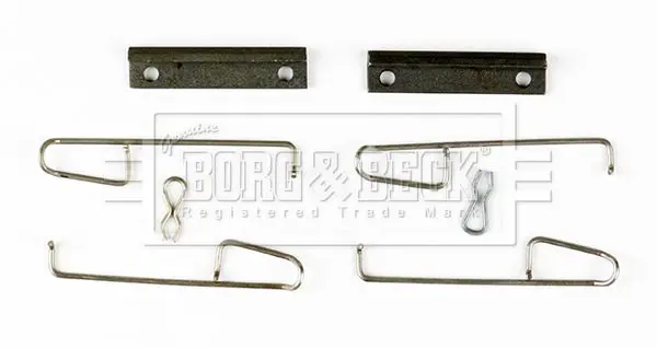 Handler.Part Accessory kit, disc brake pads BORG & BECK BBK1119 3