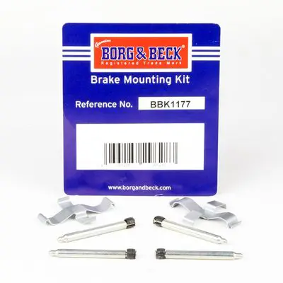 Handler.Part Accessory kit, disc brake pads BORG & BECK BBK1177 1