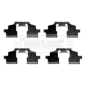 Handler.Part Accessory kit, disc brake pads BORG & BECK BBK1331 1