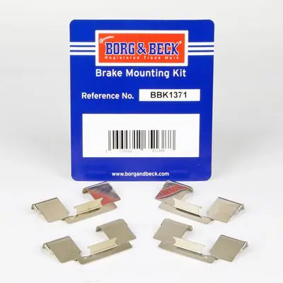 Handler.Part Accessory kit, disc brake pads BORG & BECK BBK1371 1