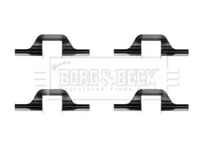 Handler.Part Accessory kit, disc brake pads BORG & BECK BBK1392 1