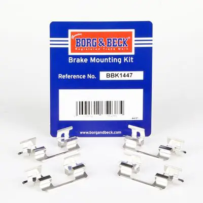 Handler.Part Accessory kit, disc brake pads BORG & BECK BBK1447 1