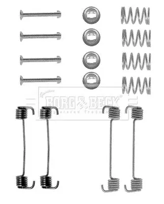 Handler.Part Accessory kit, disc brake pads BORG & BECK BBK6006 1