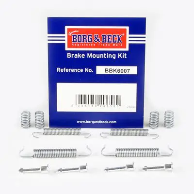 Handler.Part Accessory kit, disc brake pads BORG & BECK BBK6007 1