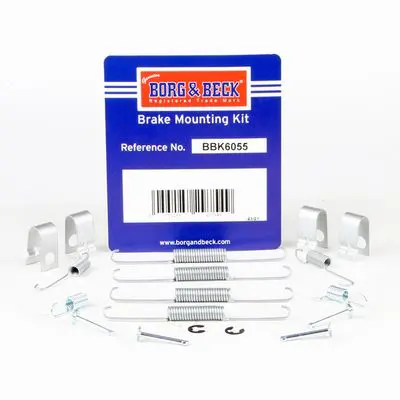 Handler.Part Accessory kit, disc brake pads BORG & BECK BBK6055 1