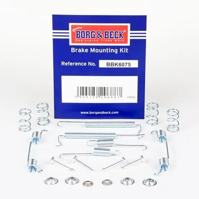 Handler.Part Accessory kit, disc brake pads BORG & BECK BBK6075 1