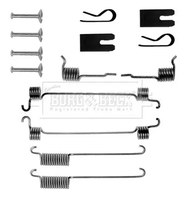 Handler.Part Accessory kit, disc brake pads BORG & BECK BBK6141 1