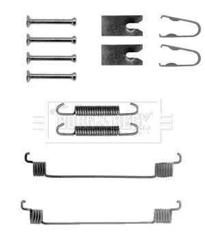 Handler.Part Accessory kit, disc brake pads BORG & BECK BBK6147 1