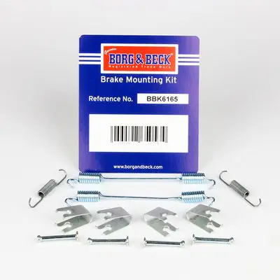 Handler.Part Accessory kit, disc brake pads BORG & BECK BBK6165 1