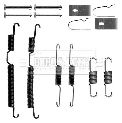 Handler.Part Accessory kit, disc brake pads BORG & BECK BBK6192 1