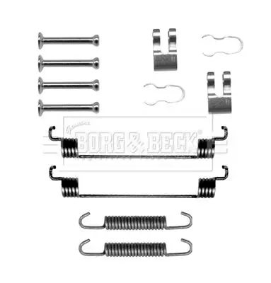 Handler.Part Accessory kit, disc brake pads BORG & BECK BBK6221 1