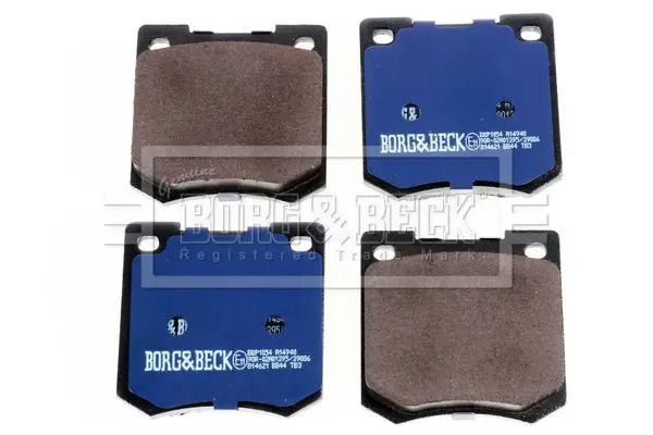 Handler.Part Brake pad set, disc brake BORG & BECK BBP1054 3