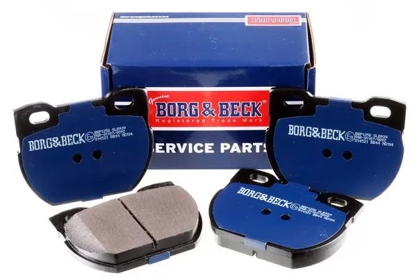 Handler.Part Brake pad set, disc brake BORG & BECK BBP1250 1