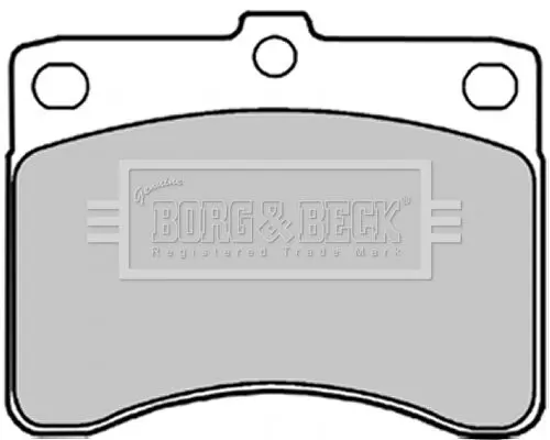 Handler.Part Brake pad set, disc brake BORG & BECK BBP1303 1