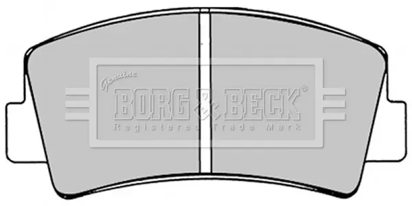 Handler.Part Brake pad set, disc brake BORG & BECK BBP1221 1