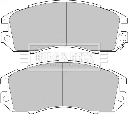 Handler.Part Brake pad set, disc brake BORG & BECK BBP1480 1