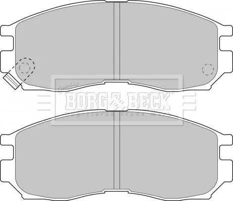 Handler.Part Brake pad set, disc brake BORG & BECK BBP1484 1