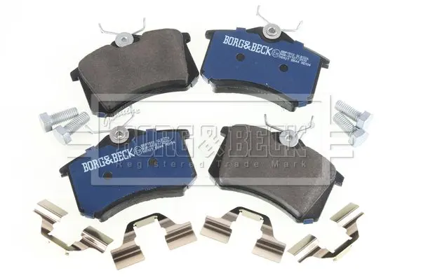 Handler.Part Brake pad set, disc brake BORG & BECK BBP1512 3